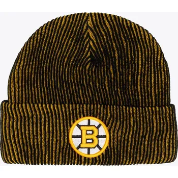 Čepice Mitchell & Ness Pánská zimní čepice Boston Bruins NHL Double Sided Knit