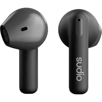 Sluchátka Sudio A1 Headset do uší (In Ear) Bluetooth® stereo černá headset, Nabíjecí pouzdro, dotykové ovládání
