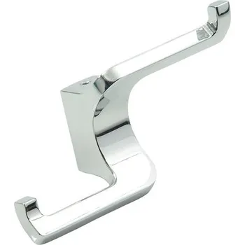 Věšák 12020 věšák Kovový moderní chrom lesklý (Nástěnný věšák v povrchu chrom lesklý. Jednoduchý a funkční doplněk do interiéru.)