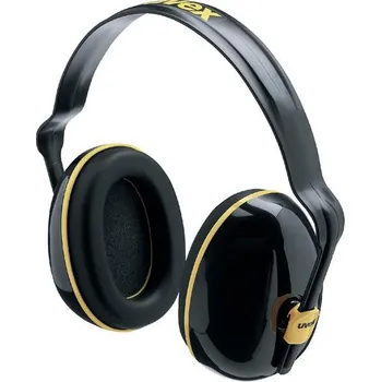 Chránič sluchu Uvex 2600200 - Dielektrické mušlové chrániče uvex K200 s náhlavním obloukem, SNR: 28 dB