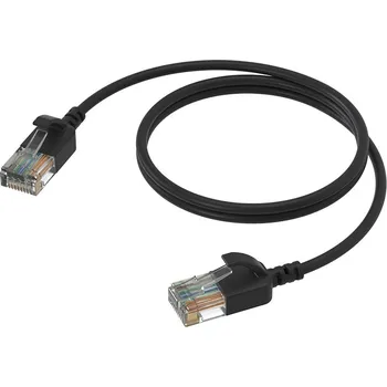 Síťový kabel ProCab CSD560B/0.3 - RJ45 - RJ45 CAT6a - 30cm