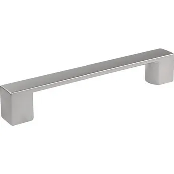Nábytkové kování 12185 úchytka rozteč 128mm satén chrom (Nábytková úchytka s roztečí 128 mm v povrchu satén chrom. Praktický doplněk do interiéru.)