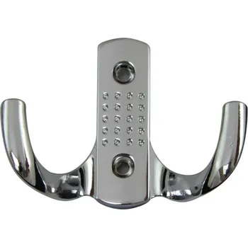 Věšák 81103 věšák WHZBO6 Chrom M6 (Nástěnný věšák v povrchu chrom. Vhodné řešení pro nábytek v interiéru.)