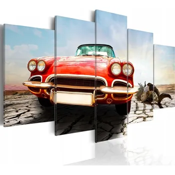 Obraz Obraz - Vintage - červený sen - 200X100