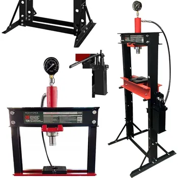 dílenský stroj DÍLENSKÝ HYDRAULICKÝ LIS 20T + HRANOLY A PUMPA