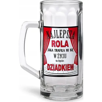 Sklenice Dárek Pivní Sklenice na pivo ke Dni dědečka