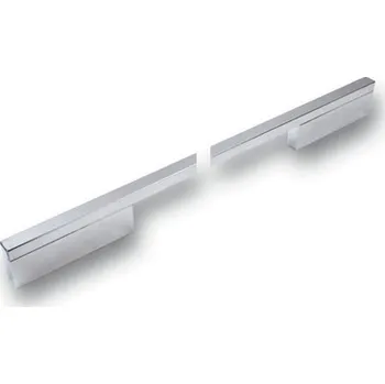 Nábytkové kování Nábytková úchytka PRESTIGE s roztečí 480 mm v povrchu chrom lesklý. Vhodné řešení pro nábytek v interiéru. (Nábytková úchytka s roztečí 480 mm v povrchu chrom lesklý. Vhodné řešení pro nábytek v interiéru.)