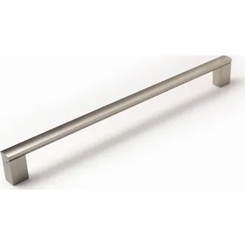 Nábytkové kování 63495 úchytka PALMA rozteč 320mm broušený nikl (Nábytková úchytka PALMA s roztečí 320 mm v povrchu broušený nikl. Praktický doplněk do interiéru.)