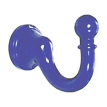 Věšák H1a Háček s vrutem modrá (Nástěnný háček. Praktický doplněk do interiéru.)