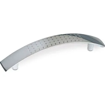 Nábytkové kování 91337 úchytka U004 rozteč 96mm chrom lesk (Nábytková úchytka U004 s roztečí 96 mm v povrchu chrom. Praktický doplněk do interiéru.)