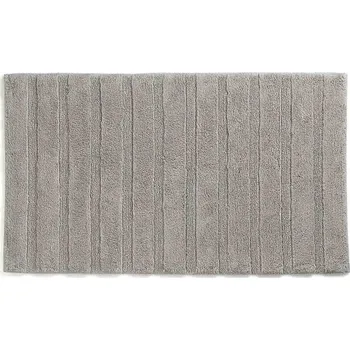 Koupelnová předložka KELA Kúpeľňová předložka Megan 80x50 cm bavlna striebrošedá KL-23586