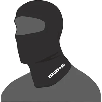 Kukla OXFORD ZATEPLENÁ KUKLA POD PŘILBU WARMDRY S JEDNÍM OTVOREM, ČERNÁ