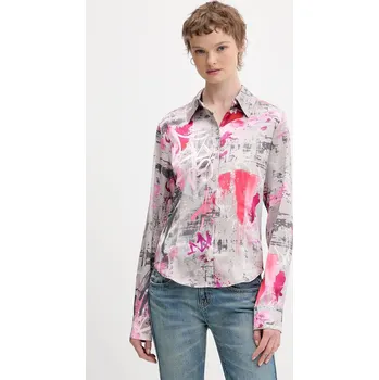 Dámská košile Košile Karl Lagerfeld Jeans B1W11028 šedá 09A, vel. S