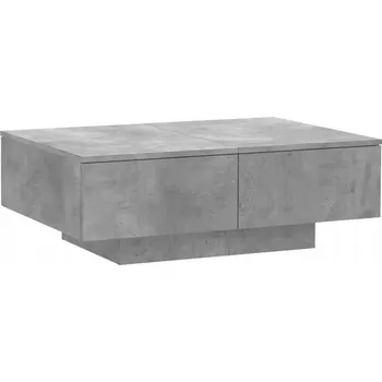 Konferenční stolek Konferenční stolek z dřevotřísky, šedá betonu, 90x60x31 cm