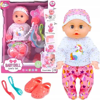 Panenka PANENKA MIMINKO SE ZVUKEM, NOČNÍKEM A DOPLŇKY - PIJE A ČŮRÁ