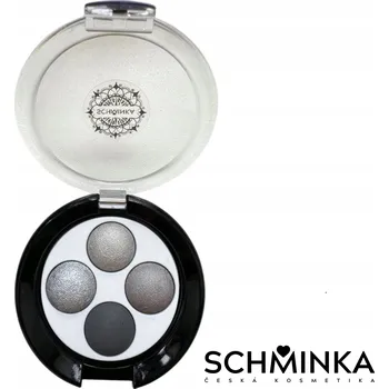 Oční stíny QUATTRO Paletka Očních Stínů - Black Swan 17