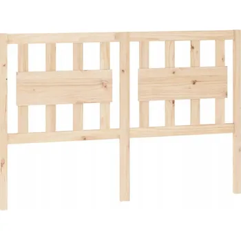 Postel Dřevěná manželská postel VidaXL 60x120 průhledný