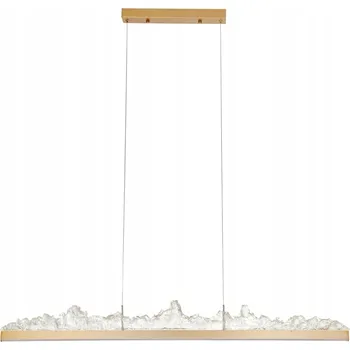 Závěsné svítidlo MONTANA LONG LED zlaté 125 cm