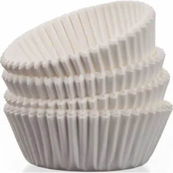 Nádoba na pečení Košíčky na pečení 100ks bílé 6x2,2 cm