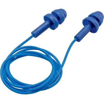 Špunt do uší Uvex 2111261 - uvex whisper detec modré, pár se šňůrkou v kartonové krabičce (balení/50pá), SNR: 27 dB(A)