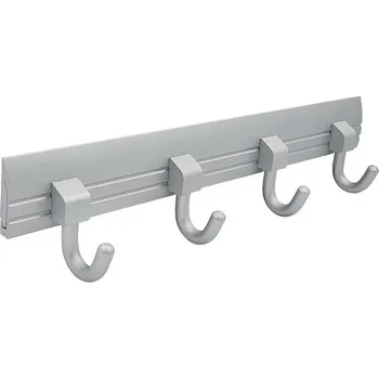 Věšák 62752 háček BRUNO hliník (Nástěnný háček. Jednoduchý a funkční doplněk do interiéru.)