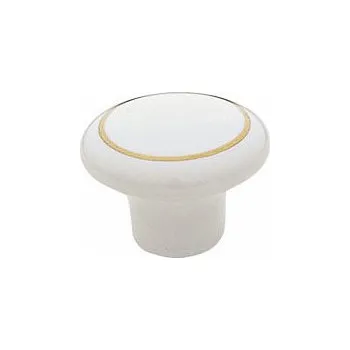 Nábytkové kování 12113 knopka IZABEL porcelán (Nábytková knopka IZABEL. Praktický doplněk do interiéru.)