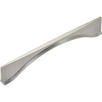 Nábytkové kování 12968 úchytka Kovová rozteč 160mm ušlechtilá ocel efe (Nábytková úchytka K s roztečí 160 mm. Jednoduchý a funkční doplněk do interiéru.)