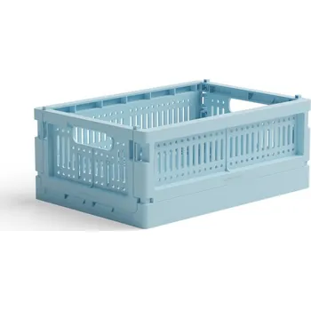 Úložný box Skládací přepravka mini Made Crate - crystal blue