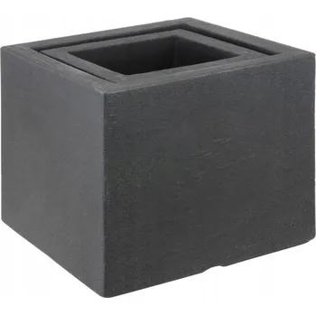 Květináč Květináč 33 plast šedý