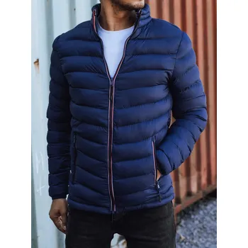 Pánská bunda Dstreet Pánská prošívaná bunda TX4934 Barva: Modrá, Velikost: L