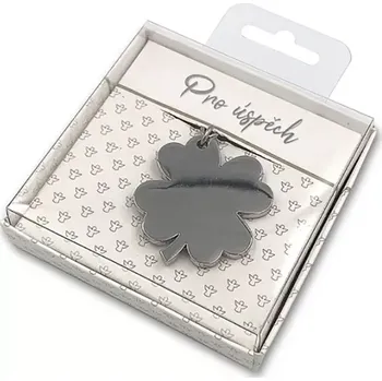 Nekupto Dárková klíčenka Čtyřlístek Pro úspěch