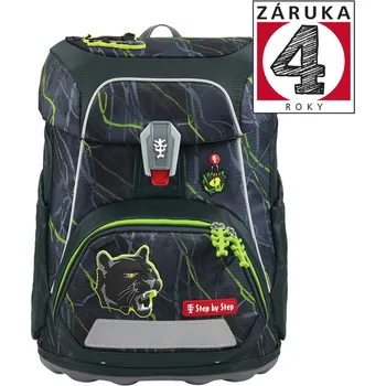 Školní batoh Školní aktovka Step by Step FIT, Danger Cat Chiko - 5 dílný set, AGR certifikát