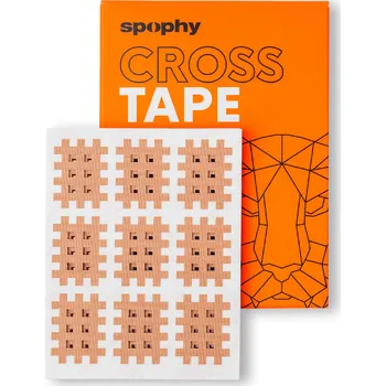 Tejpovací páska Spophy Cross Tape, 2,1 x 2,7 cm - 180 ks