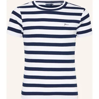 Guess Dívčí Tričko, bílá / tmavě modrá, 164