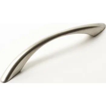 Nábytkové kování 63033 úchytka ELEGANT rozteč 96mm nikl satén (Nábytková úchytka ELEGANT s roztečí 96 mm v povrchu nikl. Vhodné řešení pro nábytek v interiéru.)