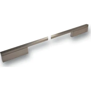 Nábytkové kování 14119 úchytka PRESTIGE rozteč 736mm broušený nikl (Nábytková úchytka s roztečí 736 mm v povrchu broušený nikl. Jednoduchý a funkční doplněk do interiéru.)