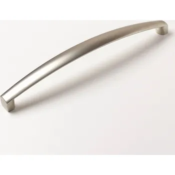 Nábytkové kování 770095 úchytka KORDA rozteč 192mm broušený nikl (Nábytková úchytka s roztečí 192 mm v povrchu broušený nikl. Vhodné řešení pro nábytek v interiéru.)