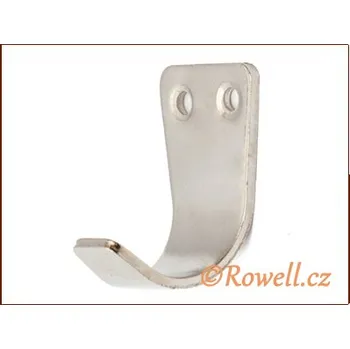 Věšák 23741 věšák malý KNK Nikl (Nástěnný věšák v povrchu nikl. Praktický doplněk do interiéru.)