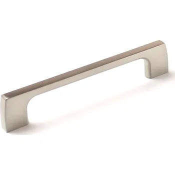 Nábytkové kování 770022 úchytka CELKA rozteč 128mm broušený nikl (Nábytková úchytka s roztečí 128 mm v povrchu broušený nikl. Vhodné řešení pro nábytek v interiéru.)