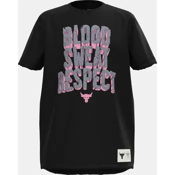 Chlapecké tričko Under Armour PJT ROCK BSR SS 1357553-001 Černá YMD