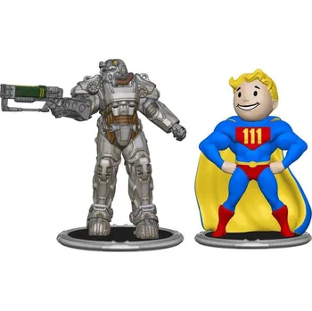 Figurka Fallout Mini Figures 2 - Pack Set C T-60 & Vault Boy Power 7 cm