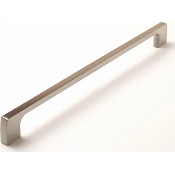 Nábytkové kování 770013 úchytka CELKA rozteč 256mm broušený nikl (Nábytková úchytka s roztečí 256 mm v povrchu broušený nikl. Vhodné řešení pro nábytek v interiéru.)