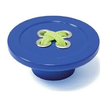 Nábytkové kování 12792 knopka plastová KNOFLÍK 58mm modrá (Nábytková knopka o průměru 58 mm. Praktický doplněk do interiéru.)