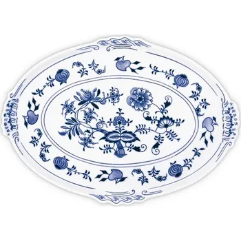 Český porcelán, Dubí Podnos oválný 39 x 27 cm 10093 I.jakost