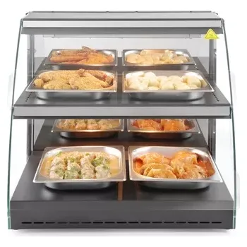 Šatní skříň Dvoupatrová ohřívací skříň | HENDI 233962