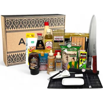 AsiaBox - Dárkový set na přípravu Sushi Platinum Max