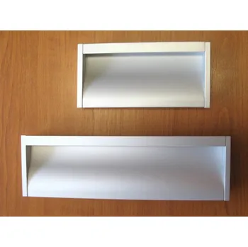 Nábytkové kování 62252 úchytka KAMILA rozteč 96mm hliník (Nábytková úchytka KAMILA s roztečí 96 mm. Vhodné řešení pro nábytek v interiéru.)