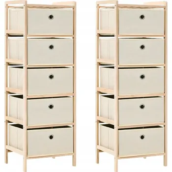 Knihovna Regál G05V 5 x 5 x 5 cm, béžové odstíny