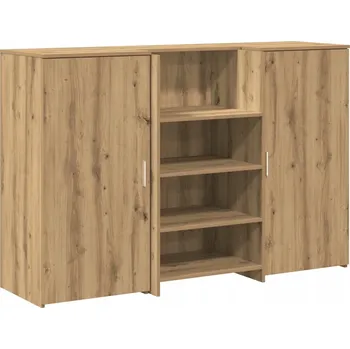 Obdélníkový psací stůl VidaXL 155 x 50 x 103,5 cm, dekor dub artisan