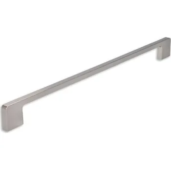 Nábytkové kování 14286 úchytka Moderní rozteč 320mm broušený nikl (Nábytková úchytka M s roztečí 320 mm v povrchu broušený nikl. Vhodné řešení pro nábytek v interiéru.)